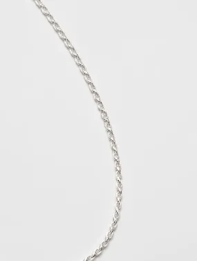 Rope Chain in Sterling Silver