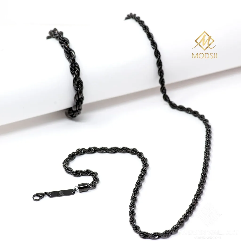 ROPE CHAIN NECKLACE | MENS