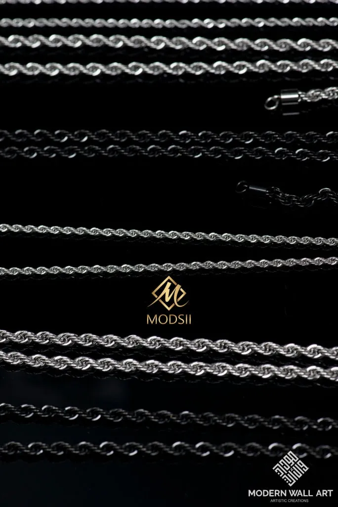 ROPE CHAIN NECKLACE | MENS