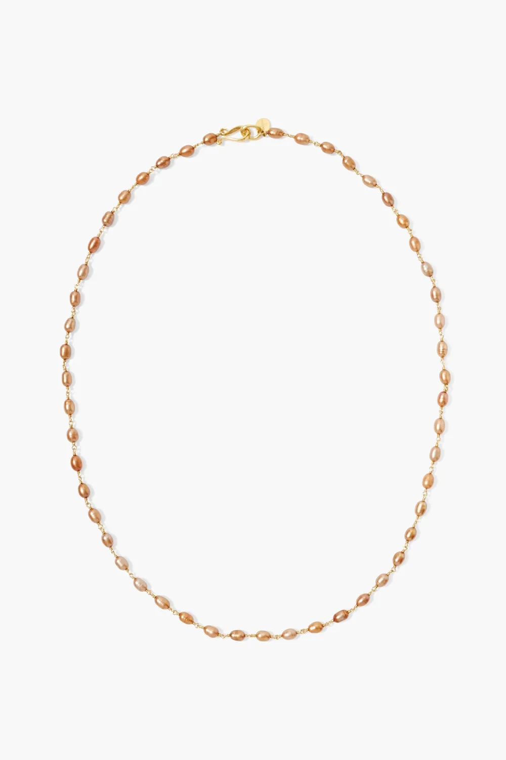 Santa Fe Necklace Copper Pearl