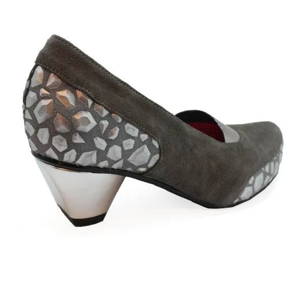 Seine - Grey/Silver Hexagon- last pairs 40 & 41!