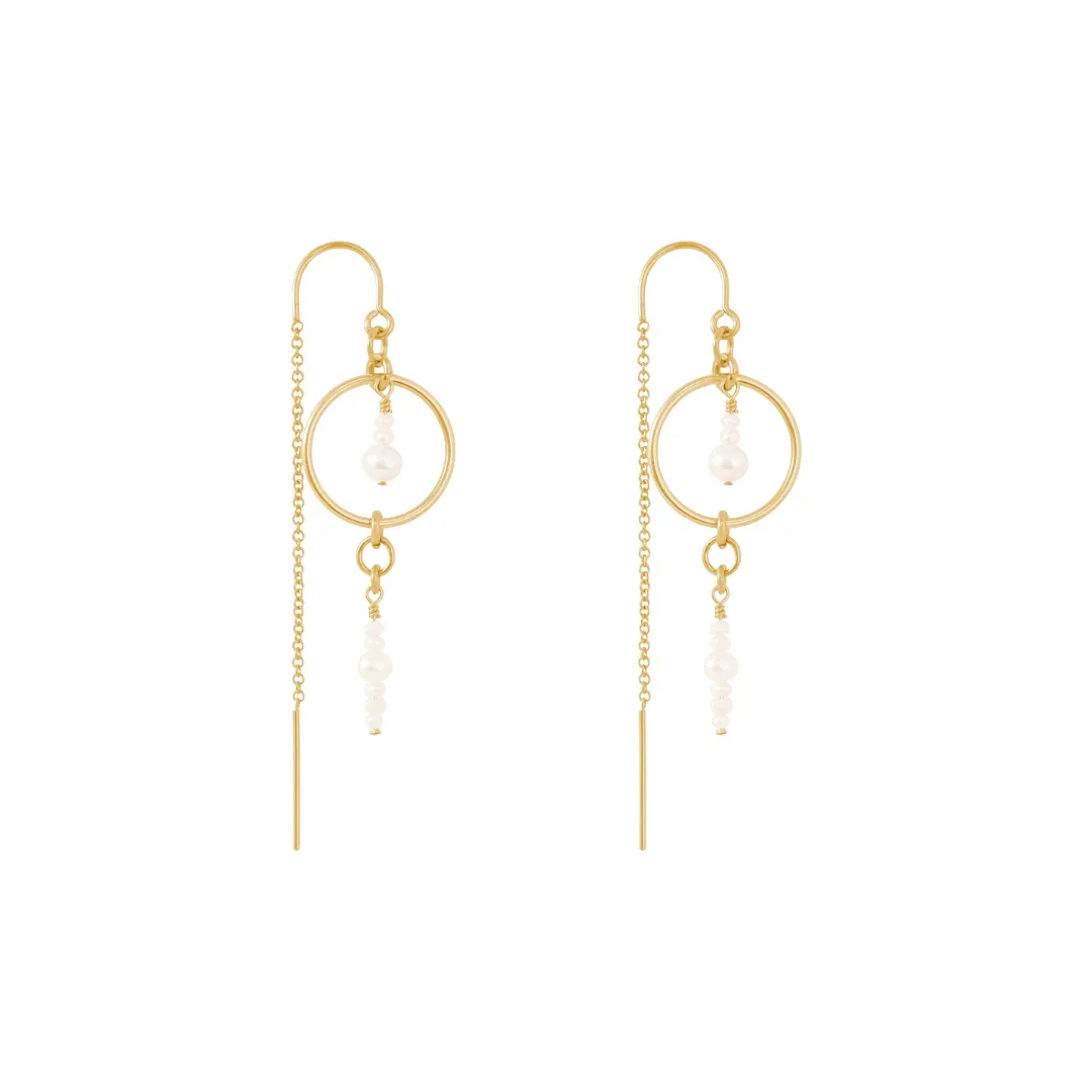 Sierra Earrings - Gold