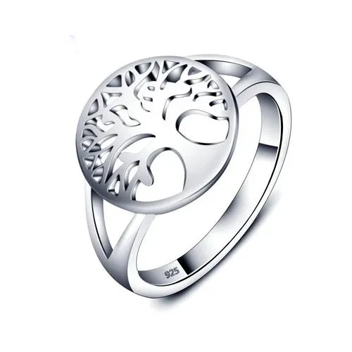 Sterling Silver Tree of Life Ring