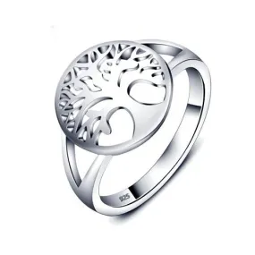 Sterling Silver Tree of Life Ring