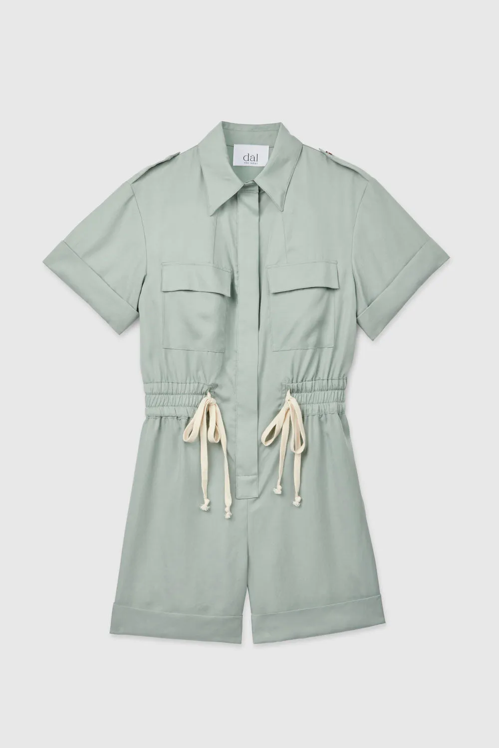 Technical Twill Playsuit