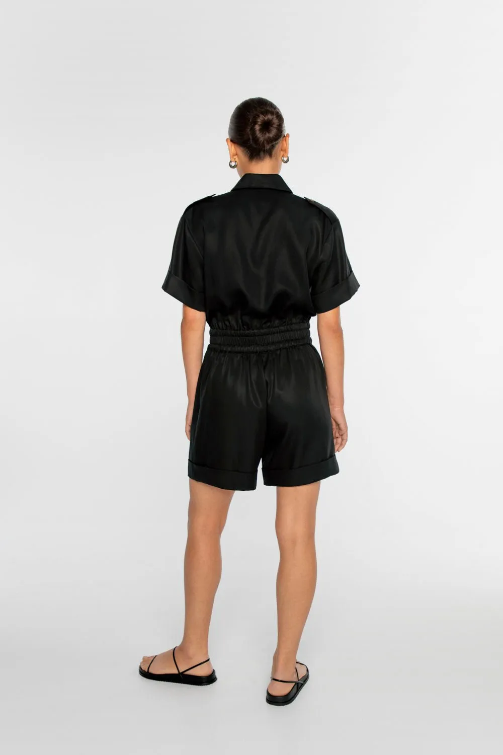 Technical Twill Playsuit