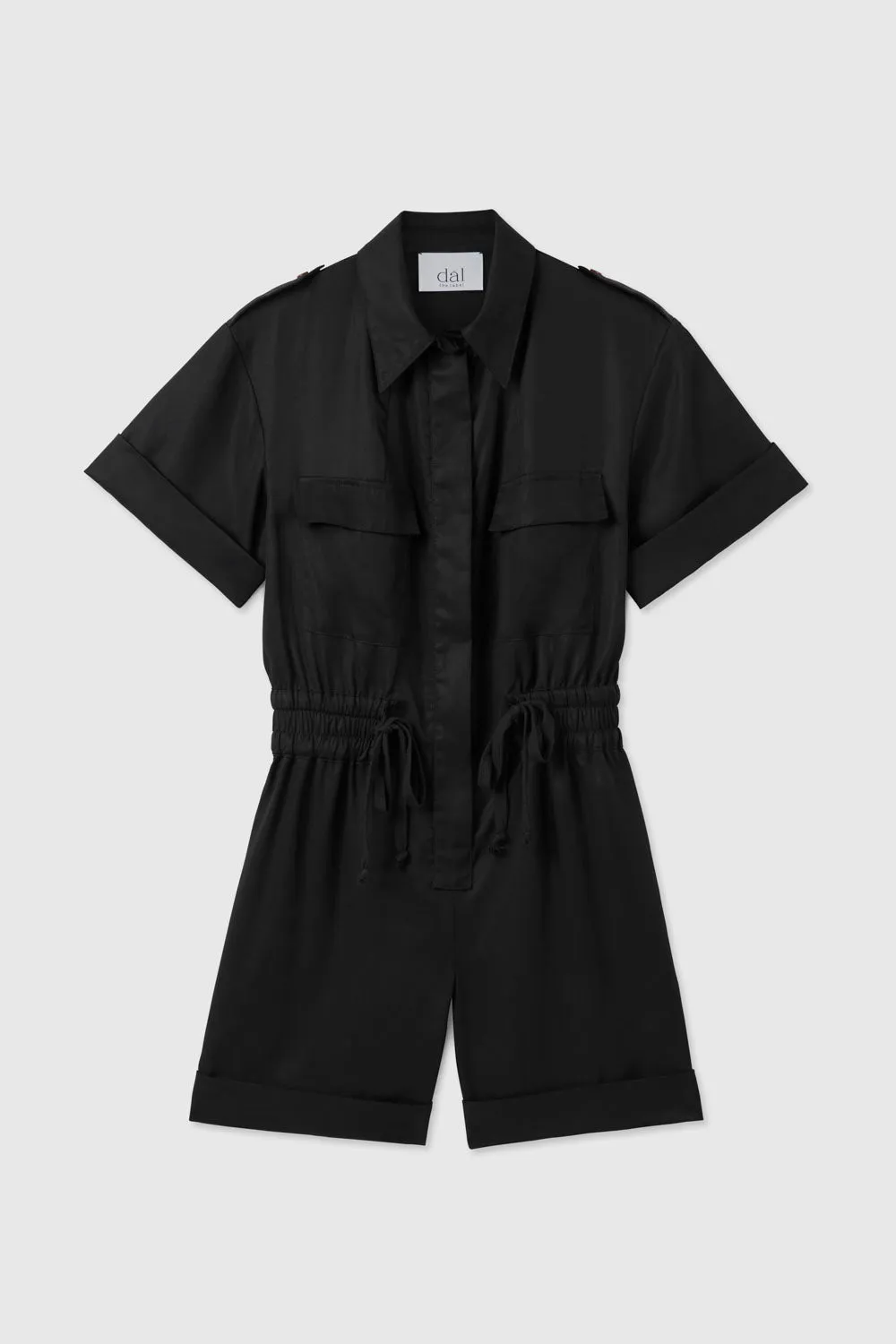 Technical Twill Playsuit