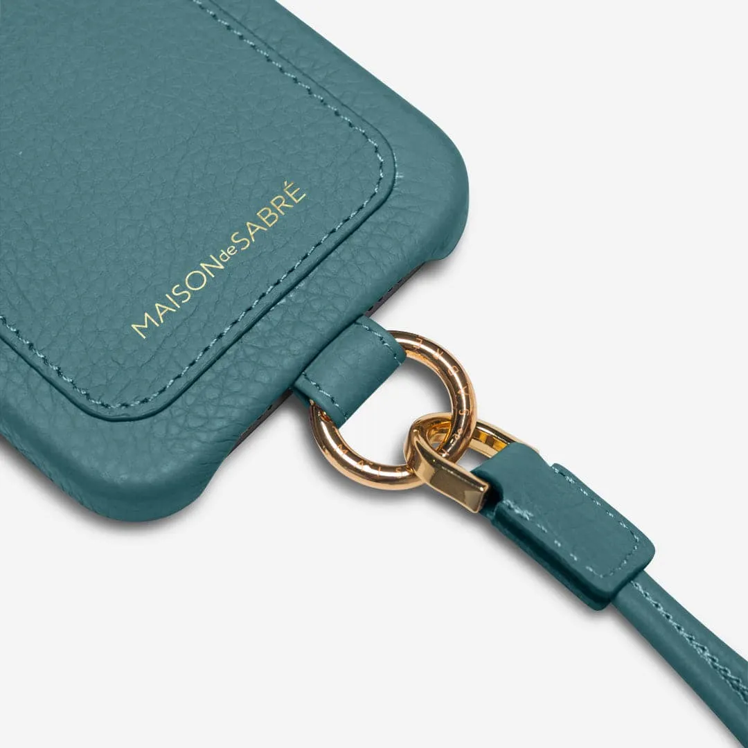 The Sling Phone Case iPhone 12 - Bondi Blue