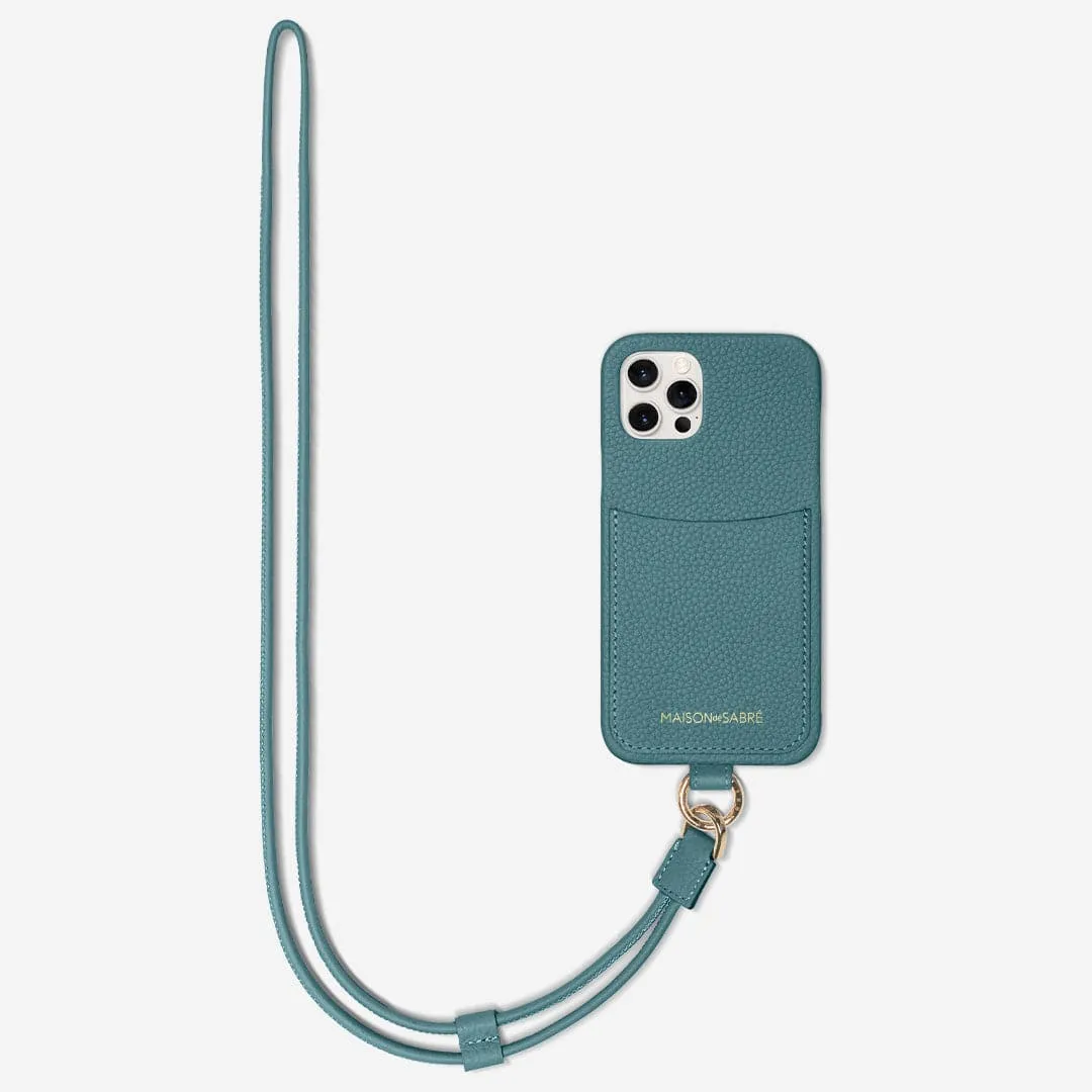 The Sling Phone Case iPhone 12 Pro - Bondi Blue