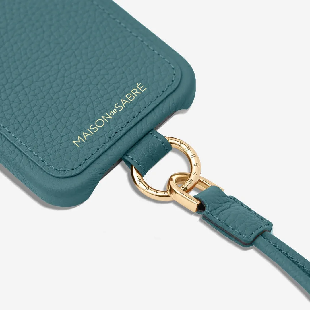 The Sling Phone Case iPhone 14 Pro - Bondi Blue