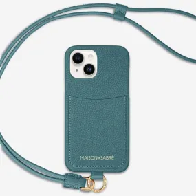 The Sling Phone Case iPhone 15 - Bondi Blue