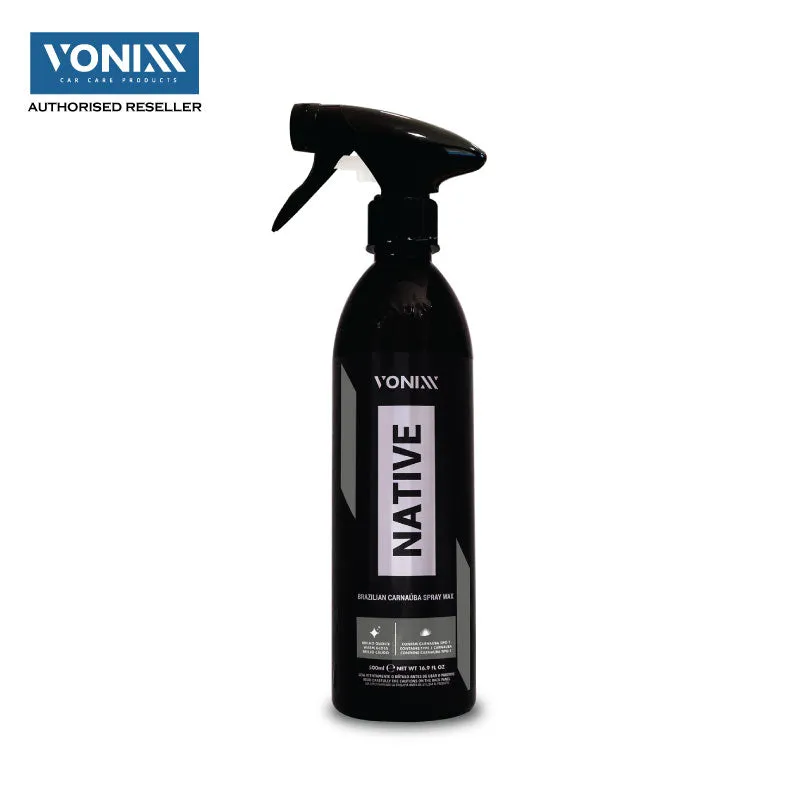 Vonixx Native 500ml (Brazilian high shine carnauba spray wax)