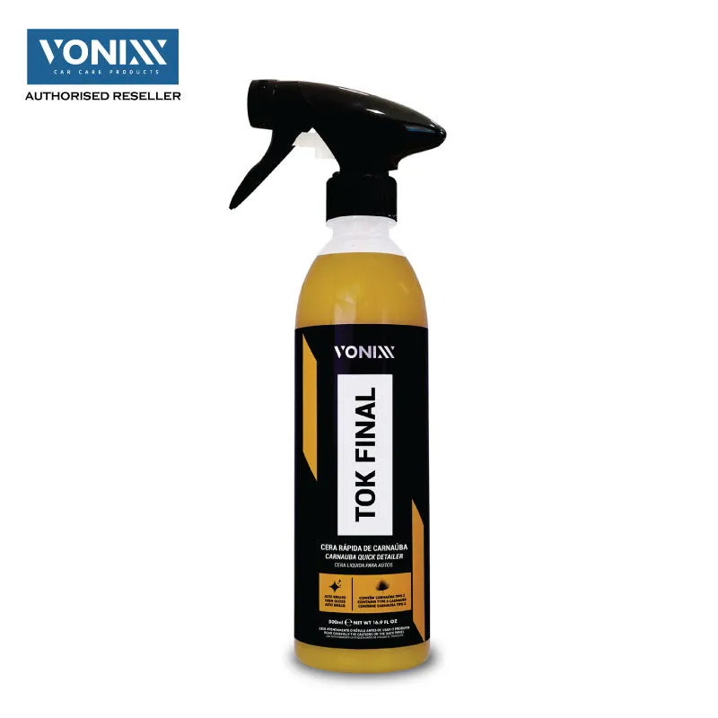 Vonixx Tok Final 500ml (Quick detailer with type 01 carnauba wax)