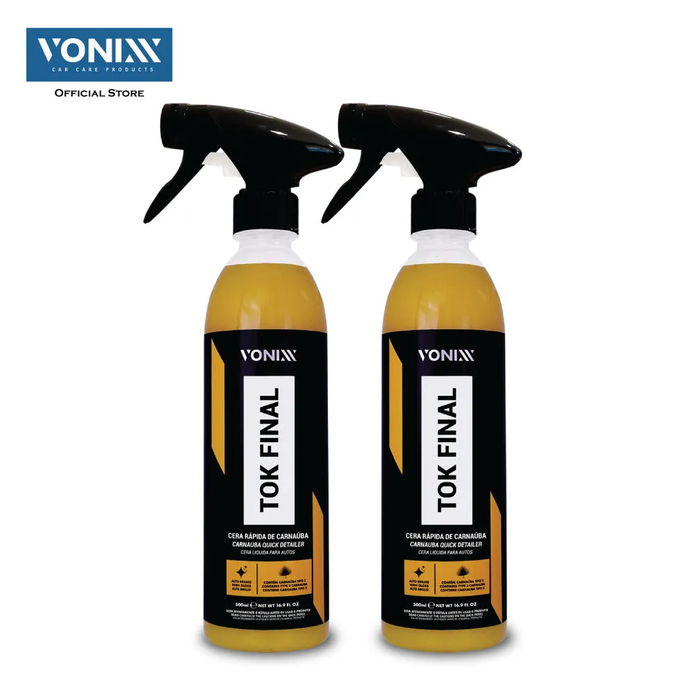 Vonixx Tok Final 500ml (Quick detailer with type 01 carnauba wax)