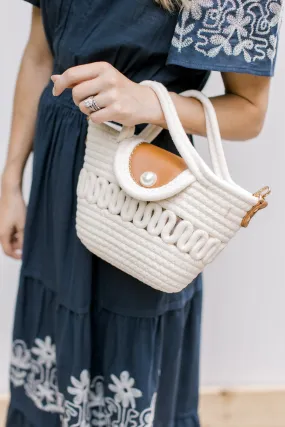 Woven Rattan Handbag